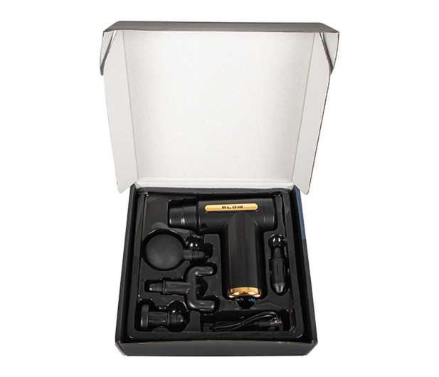 BLOW Pistolet do masażu Wave 3000 + 4 końcówki - 1544343 - zdjęcie 6
